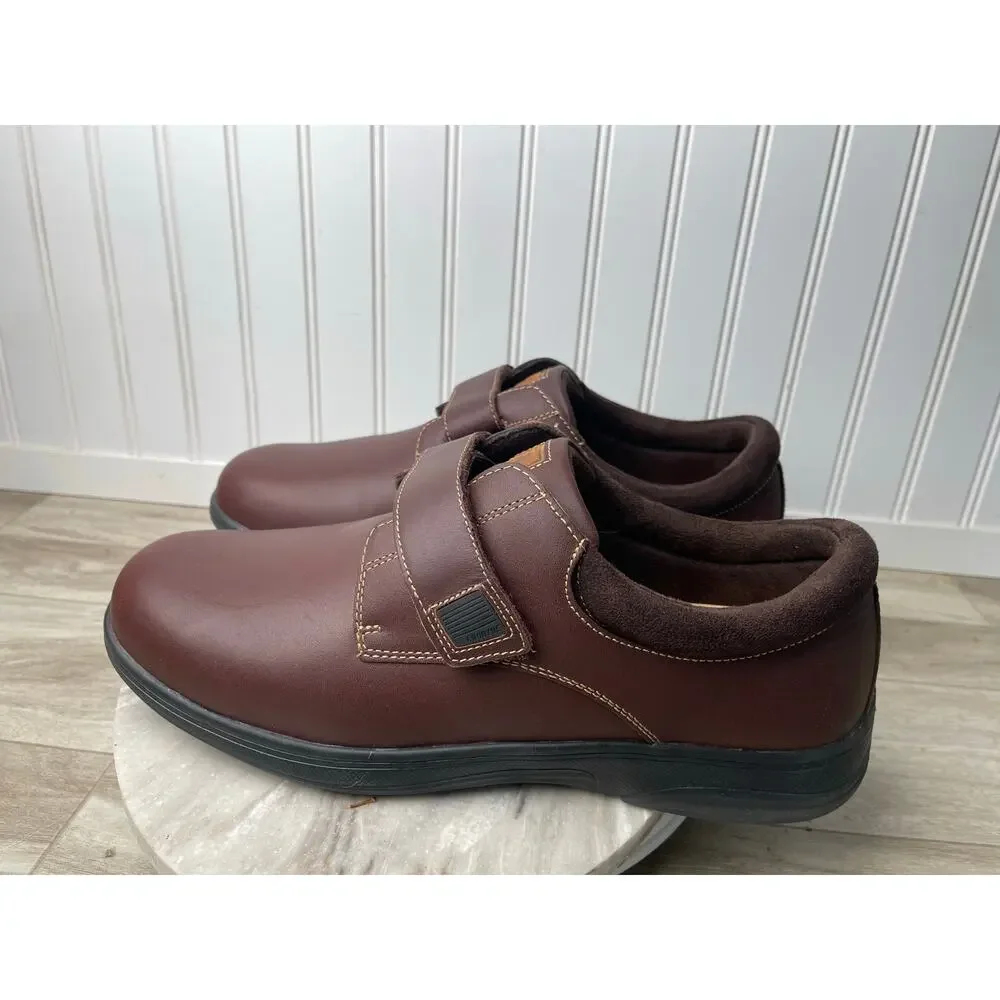 Loafers Anodyne Men's 13W Diabetic Shoe #64 A5500 Casual Comfort Leather Brown